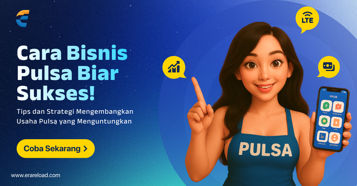 Cara Bisnis Pulsa Biar Sukses!