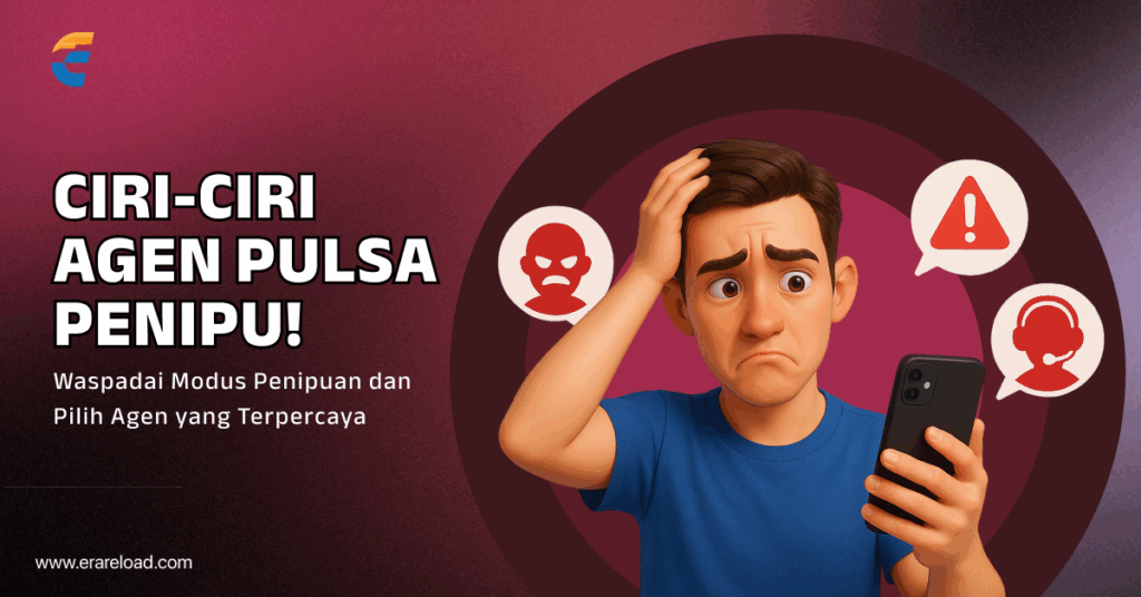 Ciri-ciri Agen Pulsa Penipu