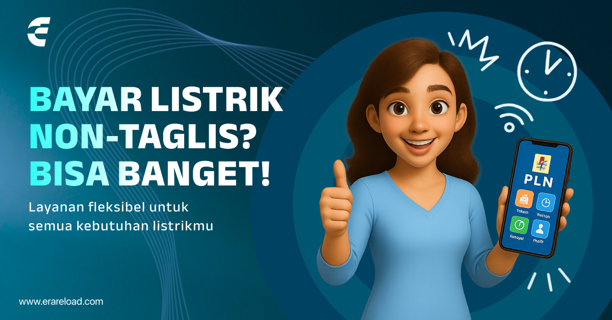Cara bayar pln non taglis