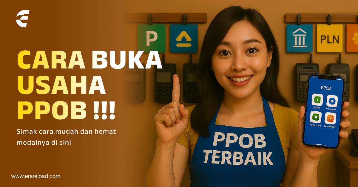Cara membuka usaha ppob​